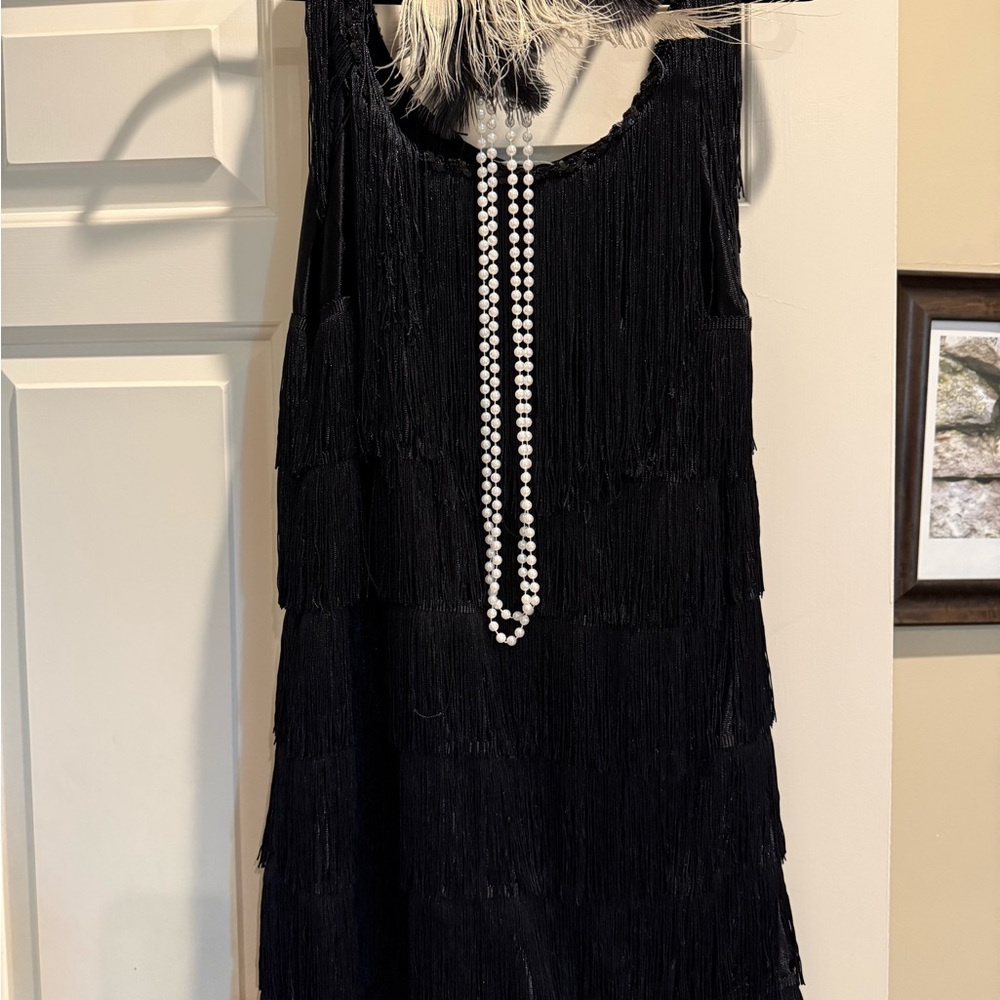 Black Sleeveless Sheath Mini Dress